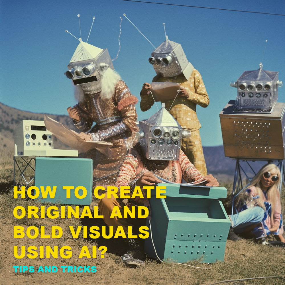 How to create original and bold visuals using AI